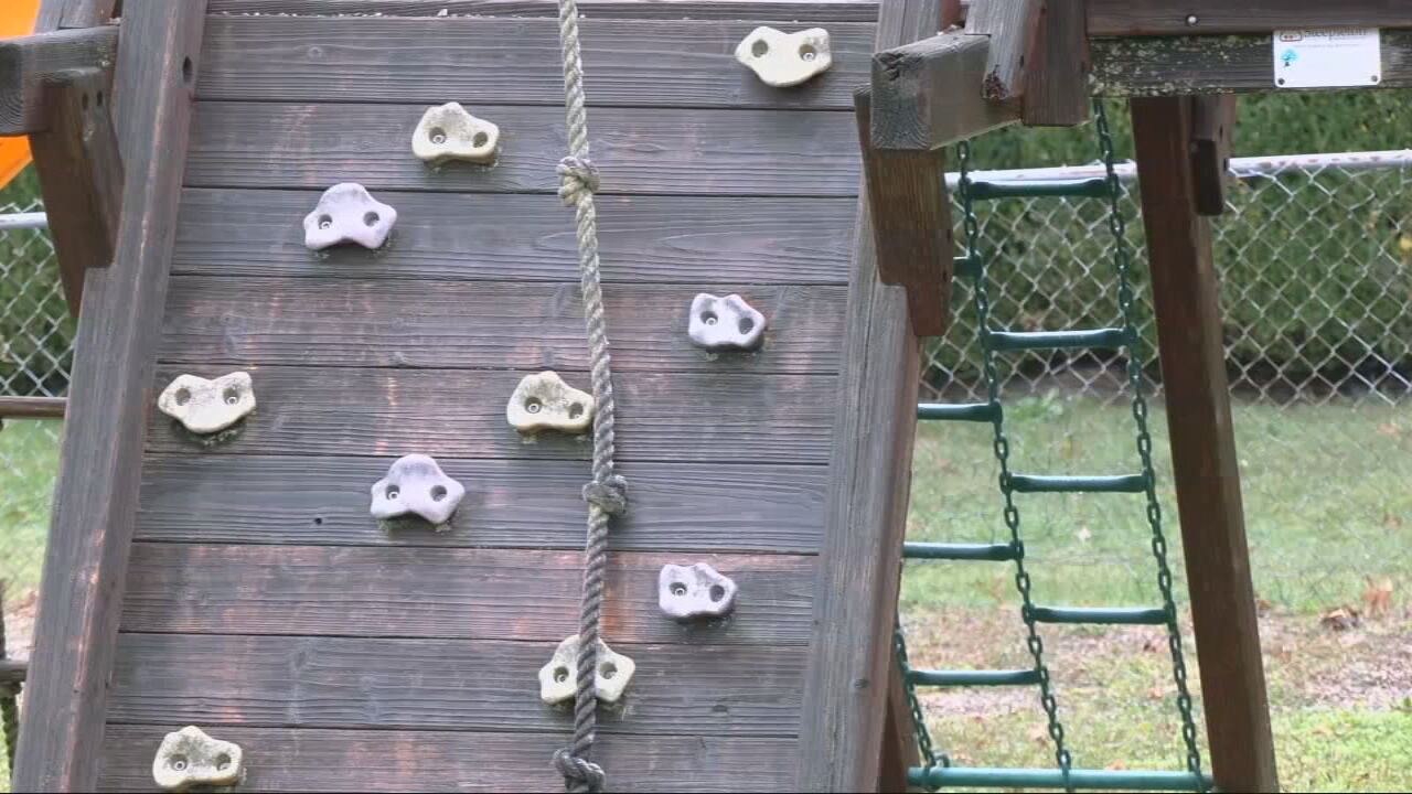Climbing wall at St. Joseph Children's Home